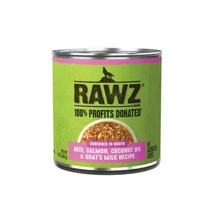 12/10oz Rawz Dog Shred Beef/Salmon/Cocon - Food